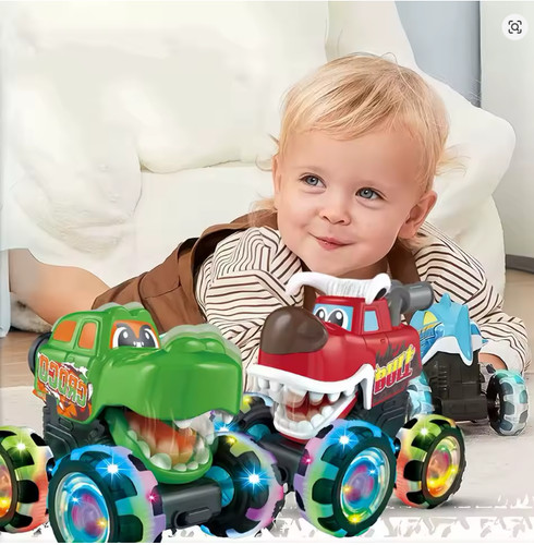 Spiderman stunt car remote - rc,