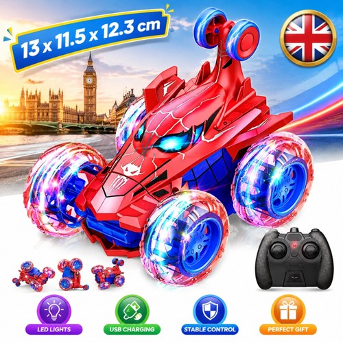 Spiderman stunt car - stunt,