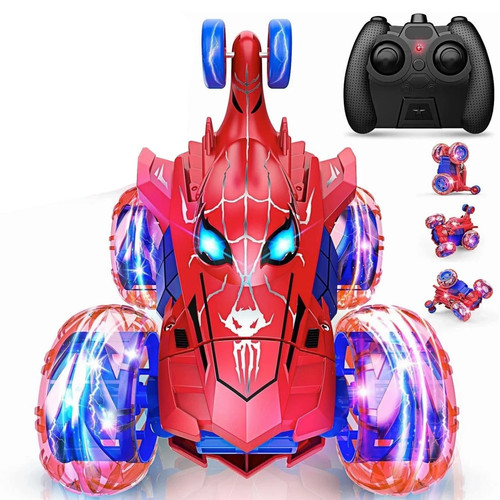 Spiderman stunt car - spiderman,