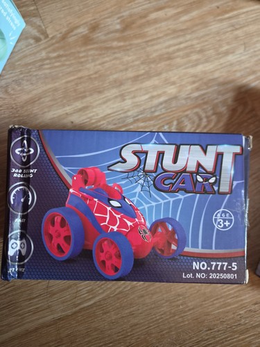 Spiderman stunt car kids - stunt,