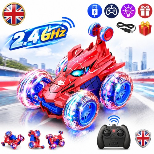 Spider man stunt car remote - spider-man, rc