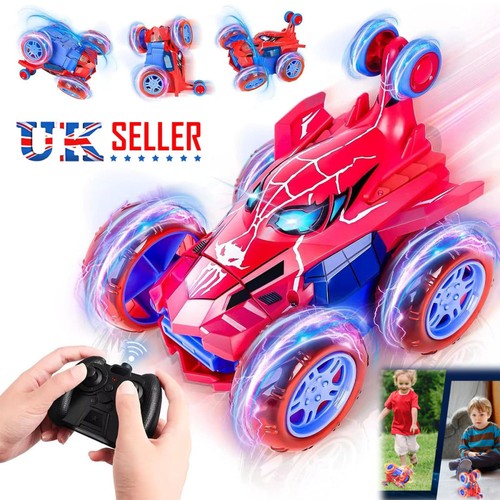 Spiderman stunt car remote - rc,