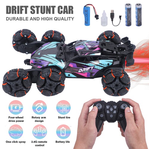 Spiderman stunt car remote - spiderman,