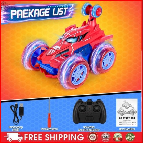 Spiderman stunt car remote - spiderman,
