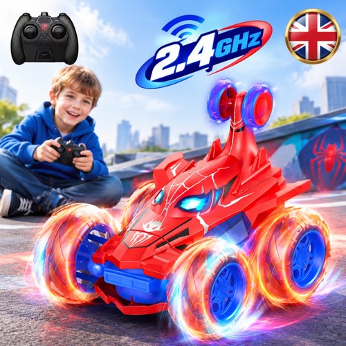 Spider man stunt car remote - car,