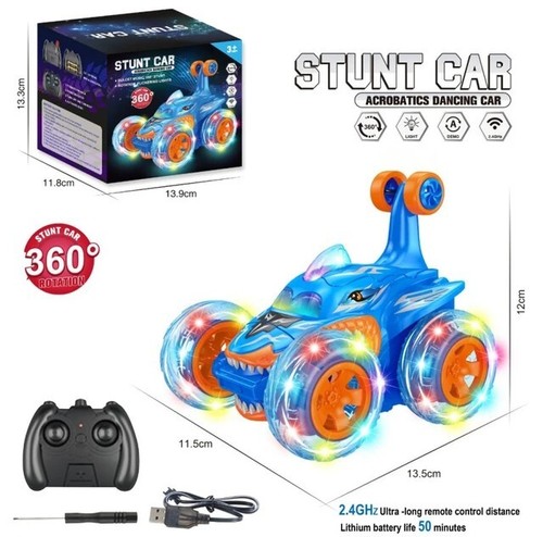 Shark stunt car - remote, control
