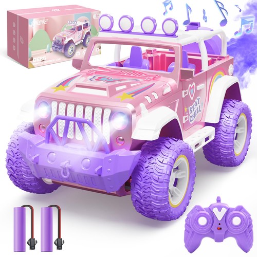 Deerc pink remote control car - remote,